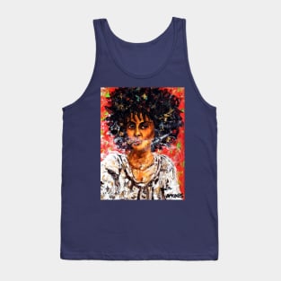 Smoking lady 186 Tank Top